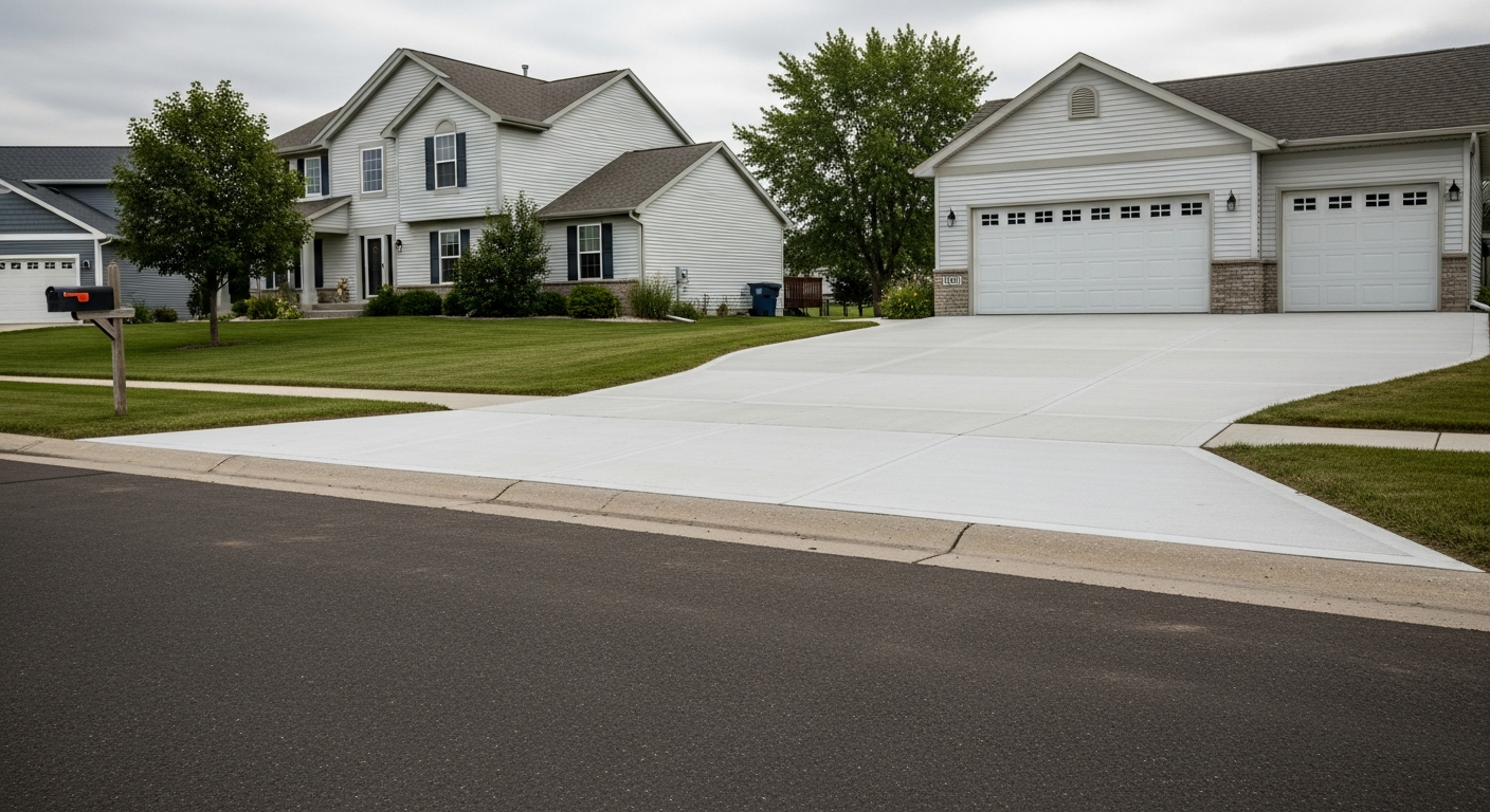 What Is a Concrete Apron? A Complete Guide for Minnesota Homeowners - John & Jerry Asphalt & Concrete blog