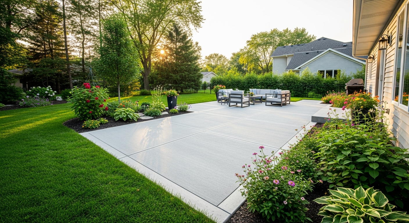 5 Reasons to Add a Concrete Patio This Summer - John & Jerry Asphalt & Concrete blog