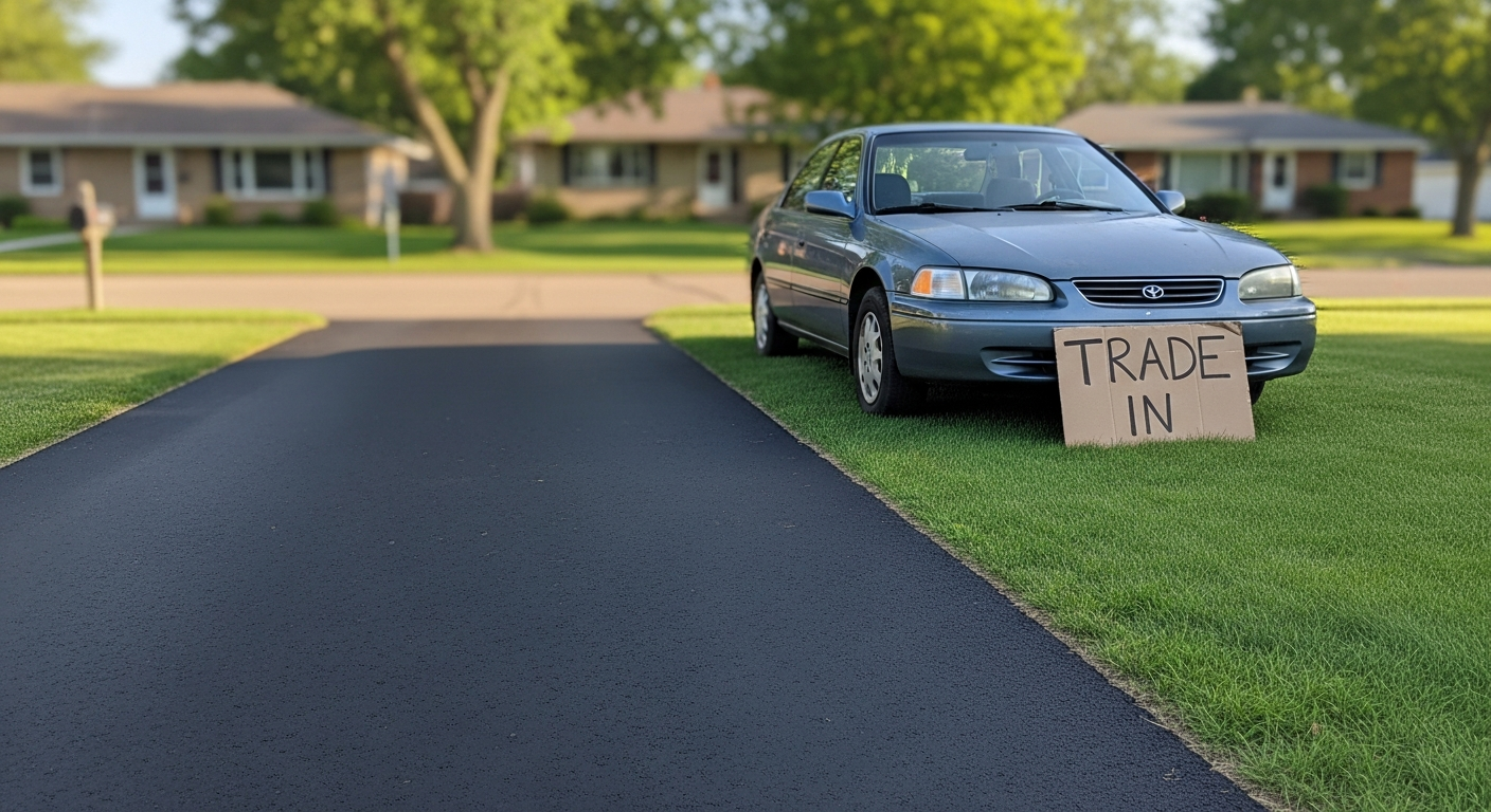 Why John & Jerry Takes Cars, Boats, and More as Trade-Ins on Paving Projects - John & Jerry Asphalt & Concrete blog